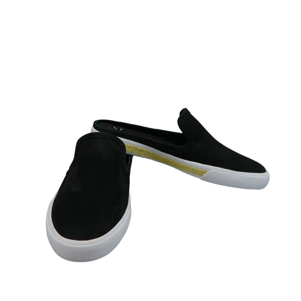 New Isaac Mizrahi Live Black Suede Slide Sneaker Size 7 Shoe